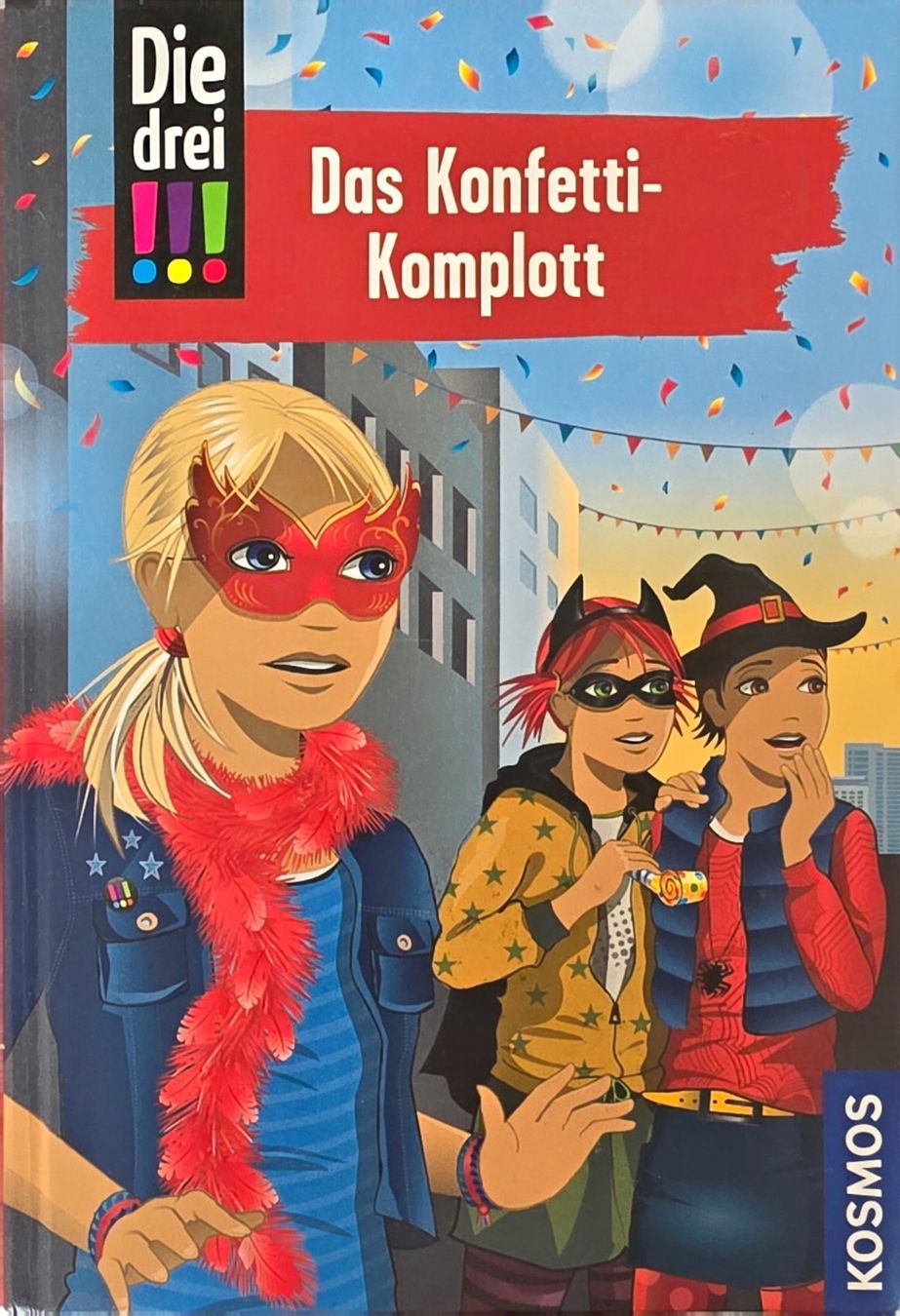 Bücher: Die drei !!! - Das Konfetti-Komplott, Top Zustand! – Gebraucht aus ZUG von FREDERIC.HERMANN1