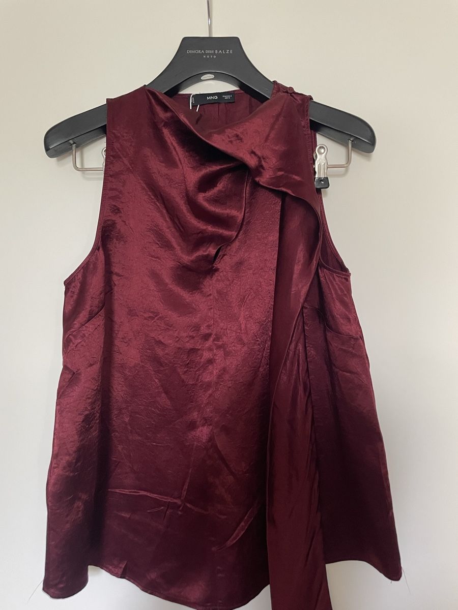 Mango Top: Top/Blouse Mango en Viscose  – Nuovo e nell'imballaggio originale da Vevey venduto da ali_qc7f