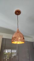 Lampe suspension effet cuivre Kare