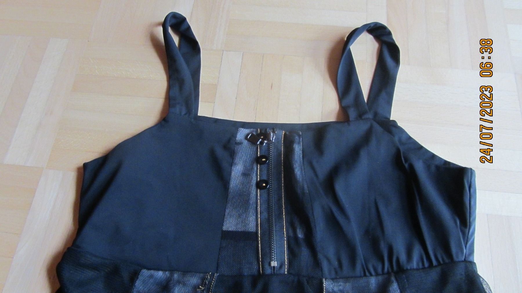 Tuniche: Haut original CICERO noire M stretch – Usato da Oberried FR venduto da berg04 2