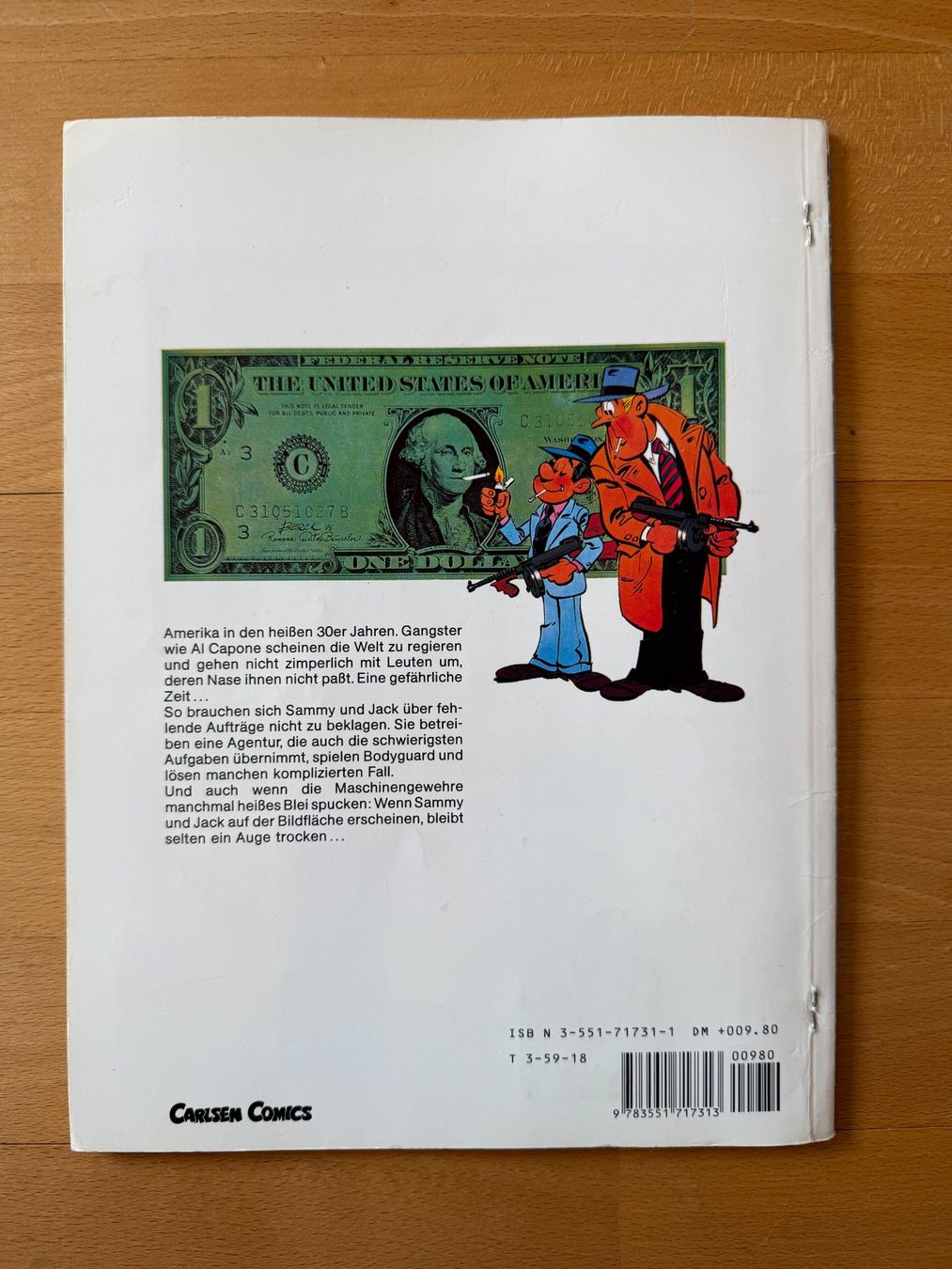 Fumetti: SAMMY & JACK  DAS DUELL DER BLECHBÜCHSEN  COMIC 1. AUFL.1988 – Usato da Subingen venduto da ArtBead 1