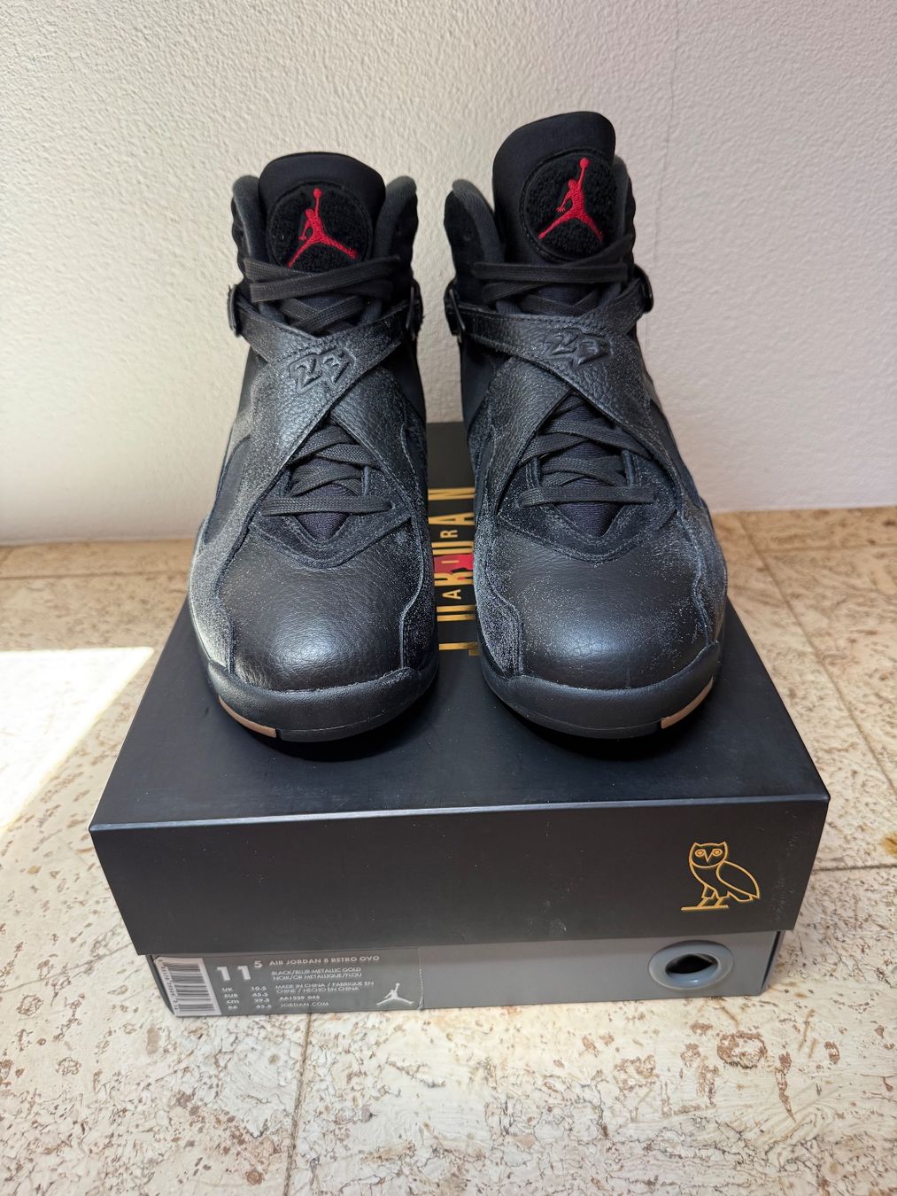 Jordan Scarpe da uomo: Jordan 8 Retro x Ovo "Sample" – Nuovo e nell'imballaggio originale da Worb venduto da le_castor 1