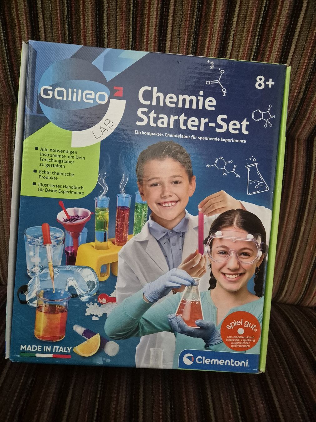 Kit di costruzioni: Chemistry Starter Set  – Nuovo e nell'imballaggio originale da Wettingen venduto da mus_gsb5