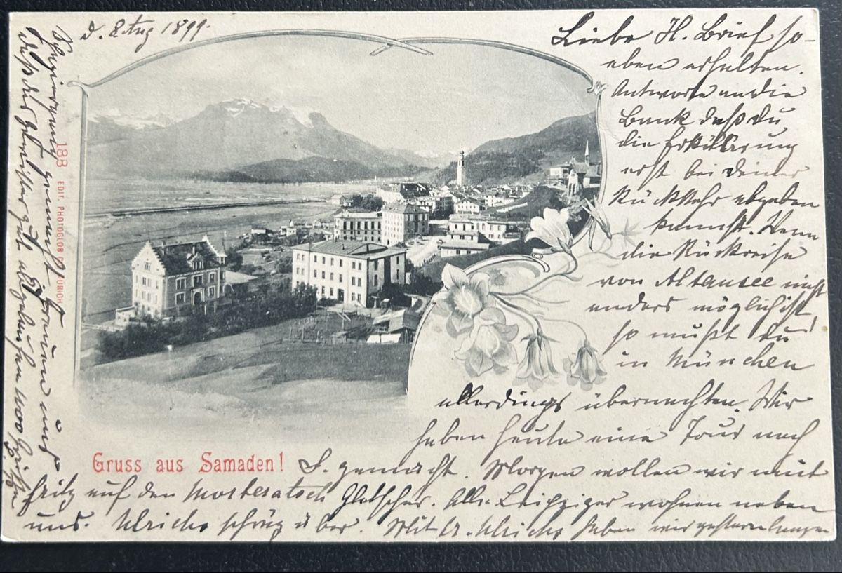 Cartes postales: Gruss aus Samaden  – D'occasion à Horw par Tellbub
