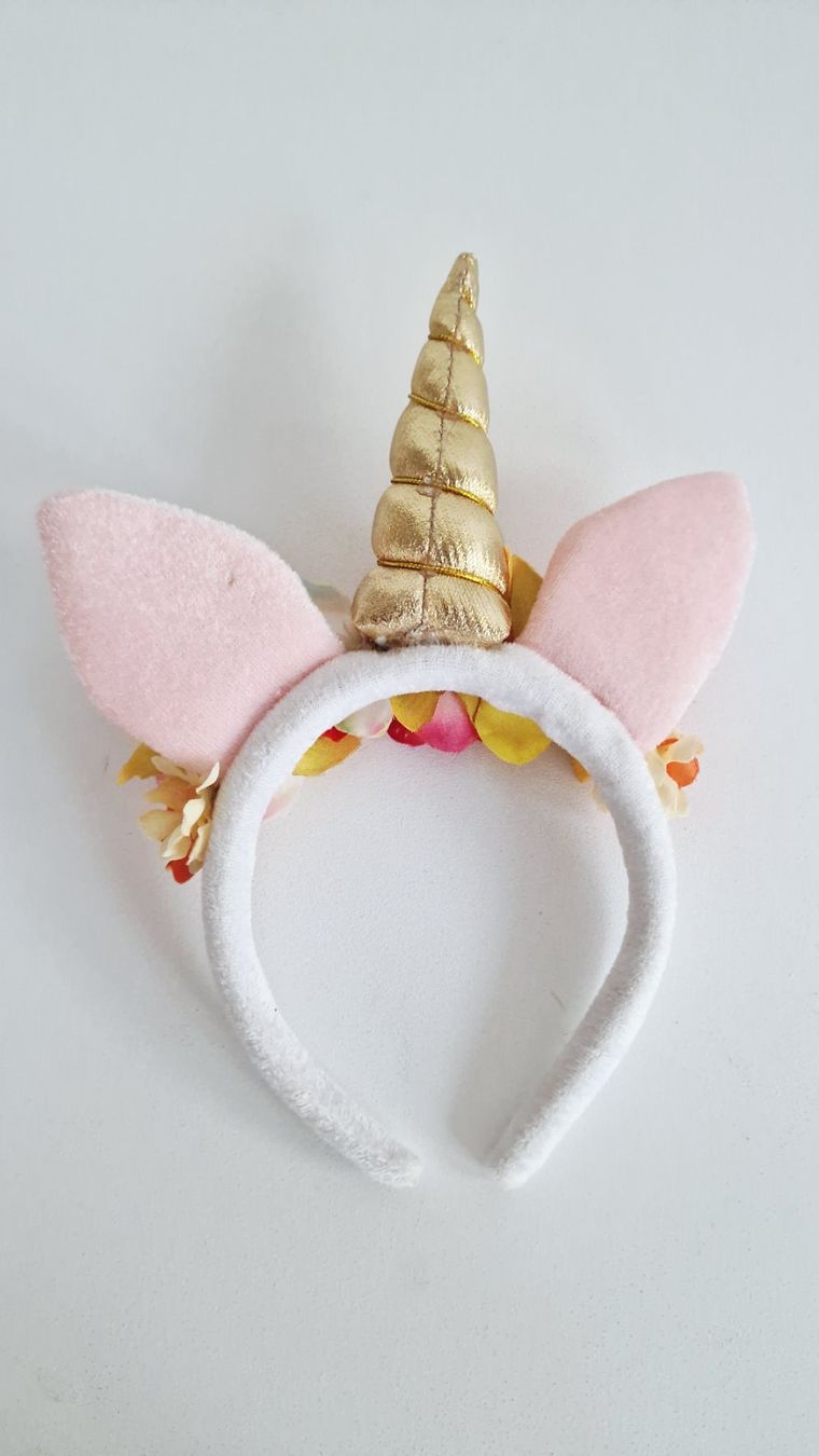 H&M Accessori per capelli: Mädchen Haarreif Einhorn mit Blüten – Usato da Hallau venduto da CHACLA 1