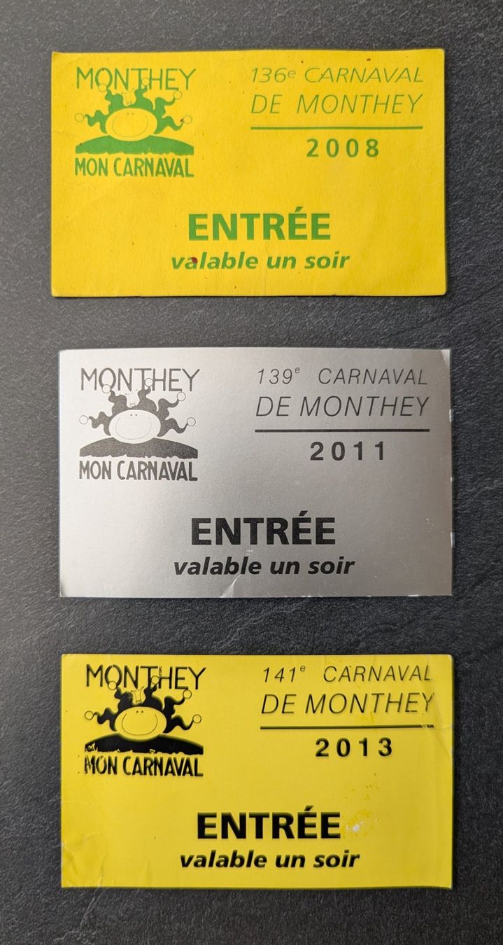 Billets: 3 Entrées Du Carnaval De Monthey 2008 / 2011 / 2013 – Neuf (Voir description) à Monthey par 19_karen_84