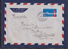 By Air Mail - Zürich Flughafen 30.8.1953