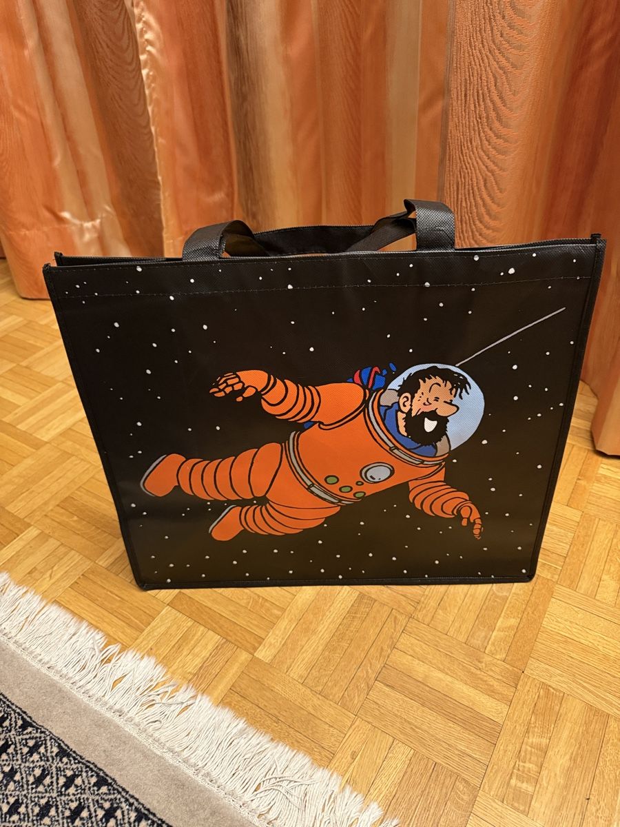 Borse: Sac shopping Tintin spatial – Usato da Arvillard (Salins) venduto da Taniguchi 1