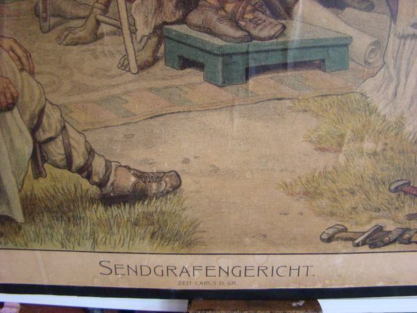 Foto & Immagini: Schulwandbild Sendgrafengericht – Usato da Härkingen venduto da sammelbecken 4