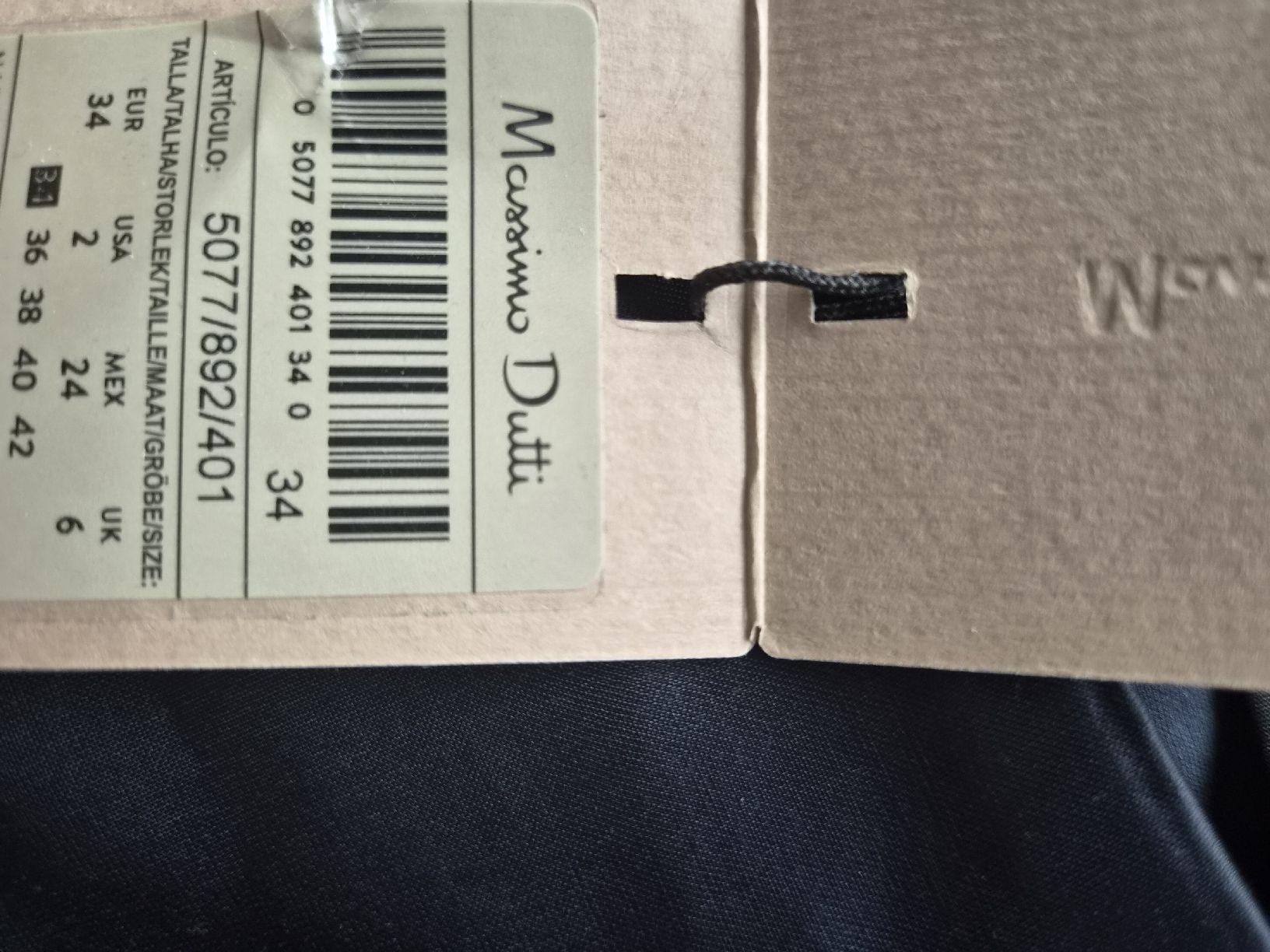 Massimo Dutti Pantaloni: Massimo Dutti, neue Hose Gr. 34 – Nuovo (secondo la descrizione) da Frenkendorf venduto da Moon111 6