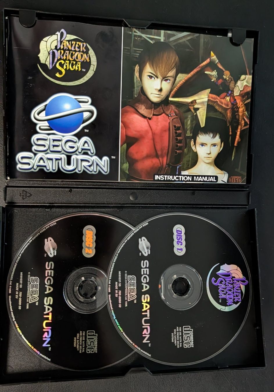 Sega Jeux: Panzer Dragoon Saga - PAL Sega Saturn - CIB – D'occasion à Schwarzenburg par Aragonortega 5