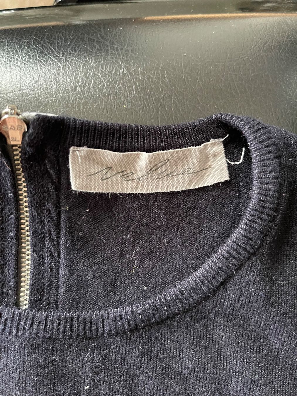 Pullover & Sweatshirts: Strick: 3/4 Arm Pullover, nachtblau, 84% Viskose, Gr. 34 – Gebraucht aus Meggen von tulipe21 3