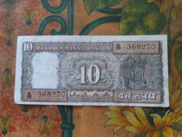 INDE  (D)  10  Rupees   Billet