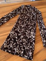 Schickes sexy Minikleid im Animal Print - Gr 36 / S