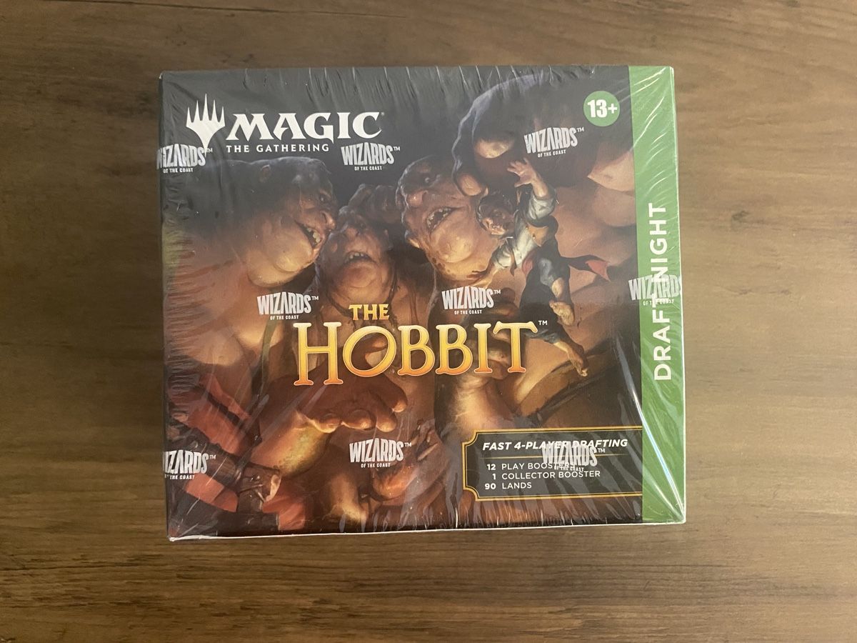 Magic The Gathering Carte collezionabili: MTG: The Hobbit Draft Night Box EN – Nuovo (secondo la descrizione) da Zürich venduto da Gunplakendo