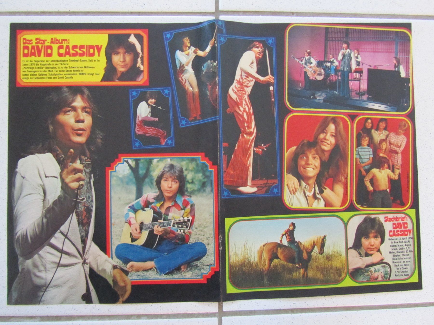 Poster & Bilder: David Cassidy, Poster, 1970er Jahre Bravo – Gebraucht aus Weiningen ZH von dietsch57