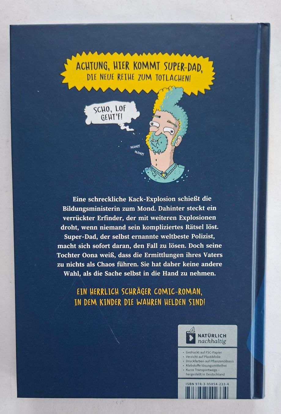 Bücher: Super-Dad und die explodierende Kacke, Jugendbuch Comic – Gebraucht aus Opfikon von Diversamente 1