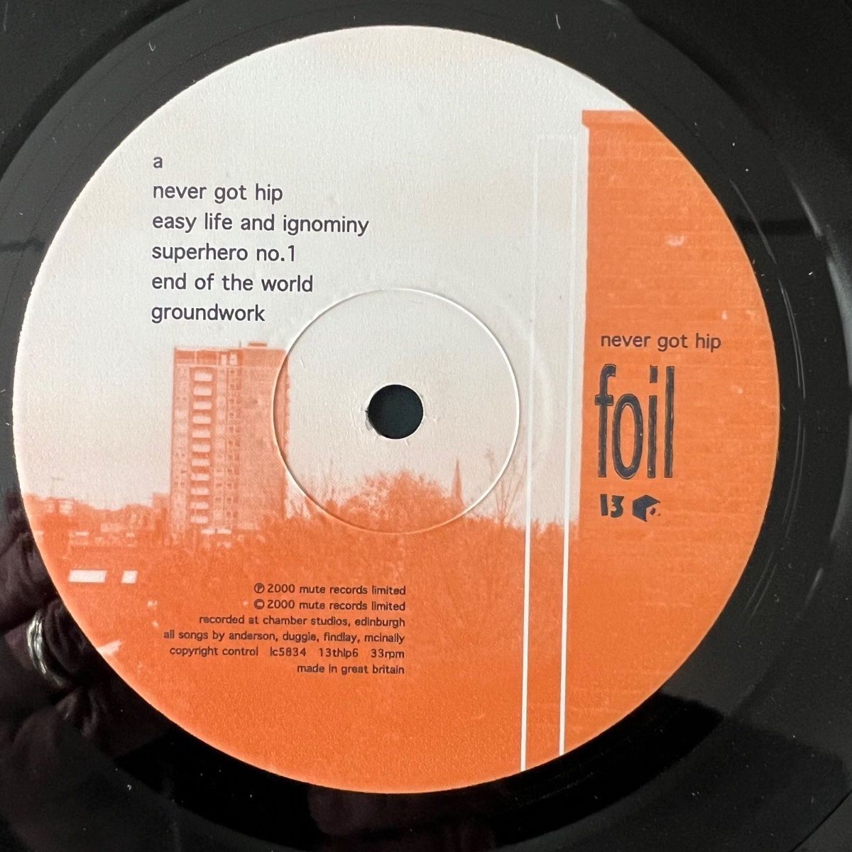 Vinyles: Foil - Never Got Hip / 1. EU-Press. 2000 - NEW – Neuf (Voir description) à Gais par soundcave57 3
