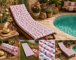 Sonnenliegen-Matratze Auflage,Matelas pour bain de soleil 