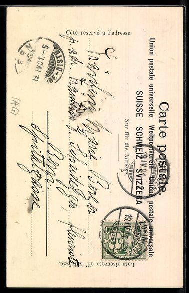 Cartoline postali: AK Zofingen, Pulverthurm – Usato da Berlin venduto da bartko-reher 1