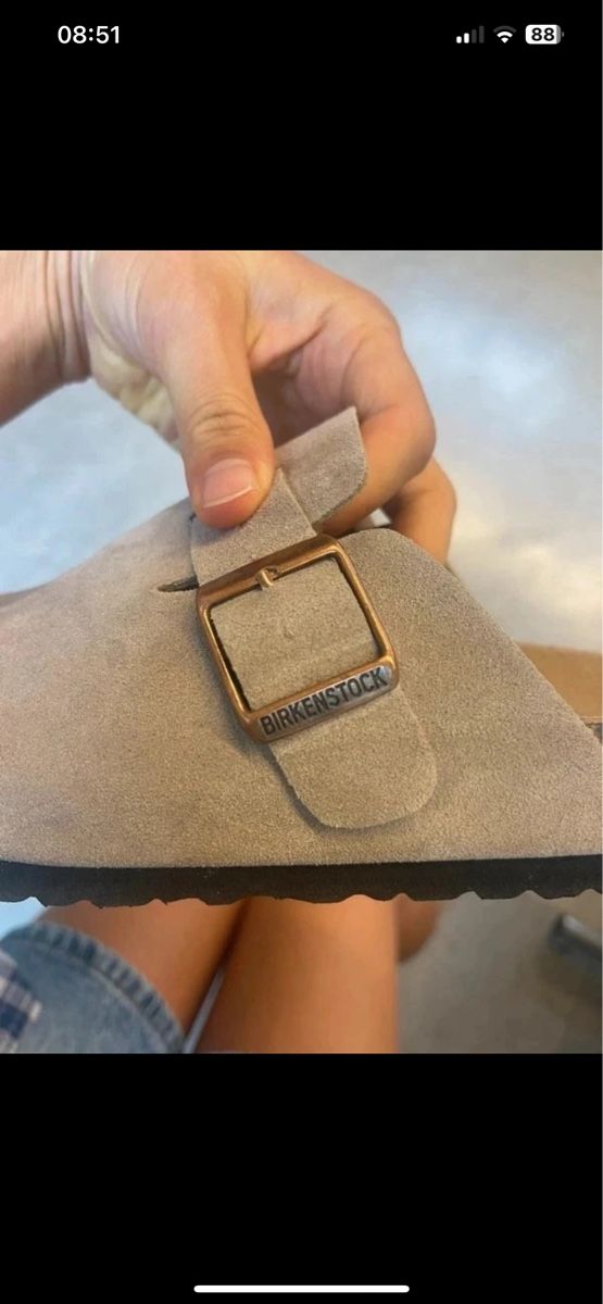 Birkenstock Scarpe da donna: Birkenstock einmal getragen  – Nuovo (secondo la descrizione) da Basel venduto da Lizzy_01 2
