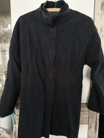 Schicker Damen Wintermantel ca. Gr. 36, anthrazit
