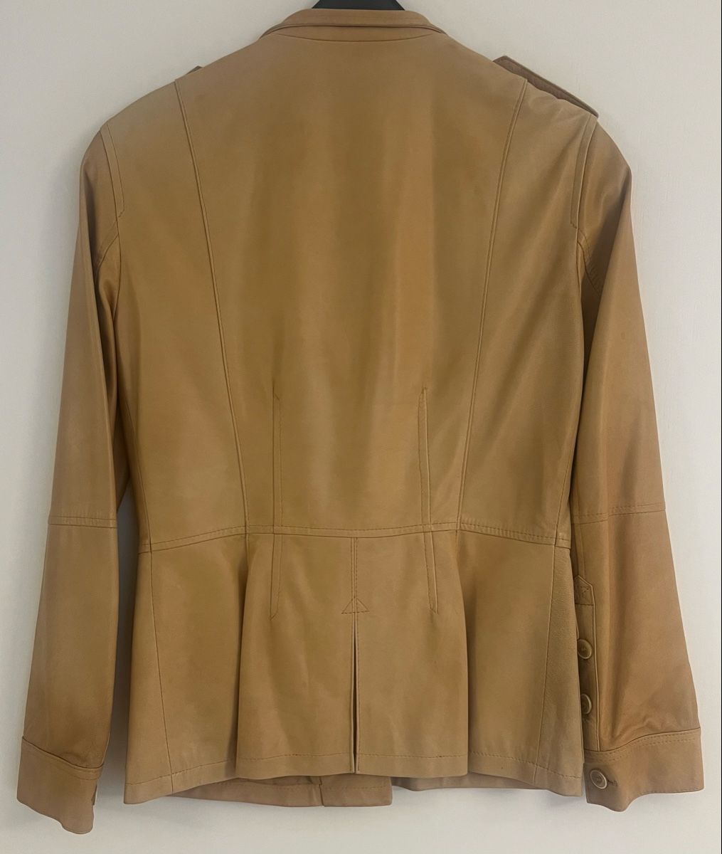 Giacche: Lederjacke Leonardo beige Grösse 36  – Usato da Uster venduto da Family_Boutique 1