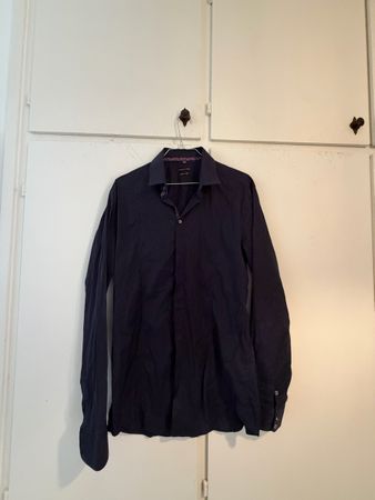Camicia uomo PATRIZIA PEPE Slim Fit taglia 50 blu scuro