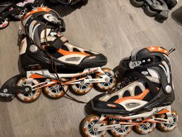 HY Skate Inlineskates Gr. 42 –Aluminiumschiene– 84 mm/ABEC7
