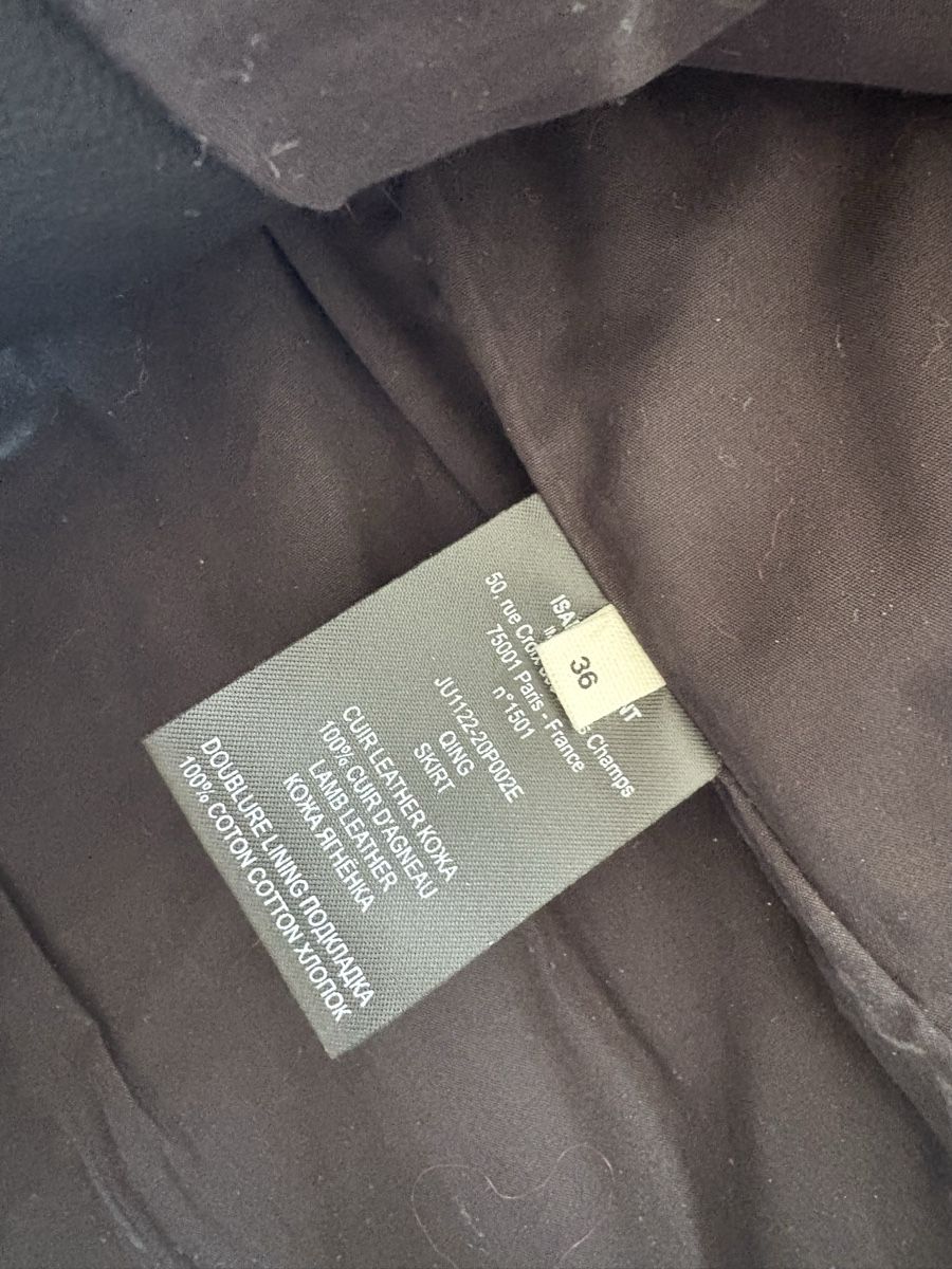 Isabel Marant Gonne: Isabel Marant Wickelrock aus Leder / 36 – Usato da Zug venduto da bia_v6gf 3