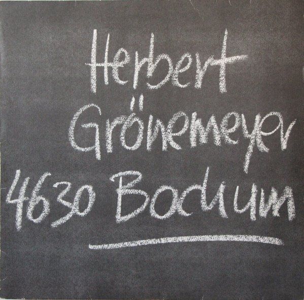 Schallplatten: Herbert Grönemeyer 4630 Bochum – Gebraucht aus Hellikon von Jogi73