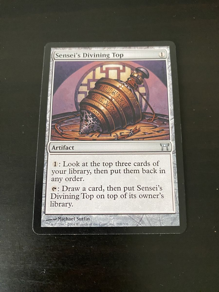 Magic The Gathering Carte collezionabili: Sensei‘s Divining Top – Usato da Oberglatt ZH venduto da Finlandia1