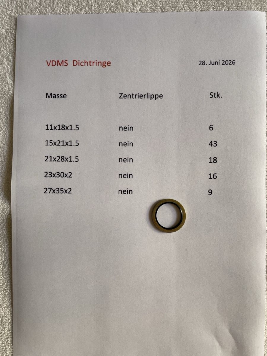 Sanitari: Kupfer Dichtringe Flach und Rund Sortiment neu – Nuovo (secondo la descrizione) da Winterthur venduto da minusch777 6