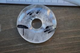 Turmalin Quarz Pi Scheibe       –Edelsteinstube Rausverkauf