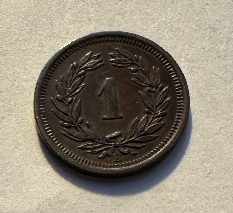 Alle Münzen: 1898 1 Rappen unz – Neu (gemäss Beschreibung) aus Kirchberg SG von Zenhad69 1