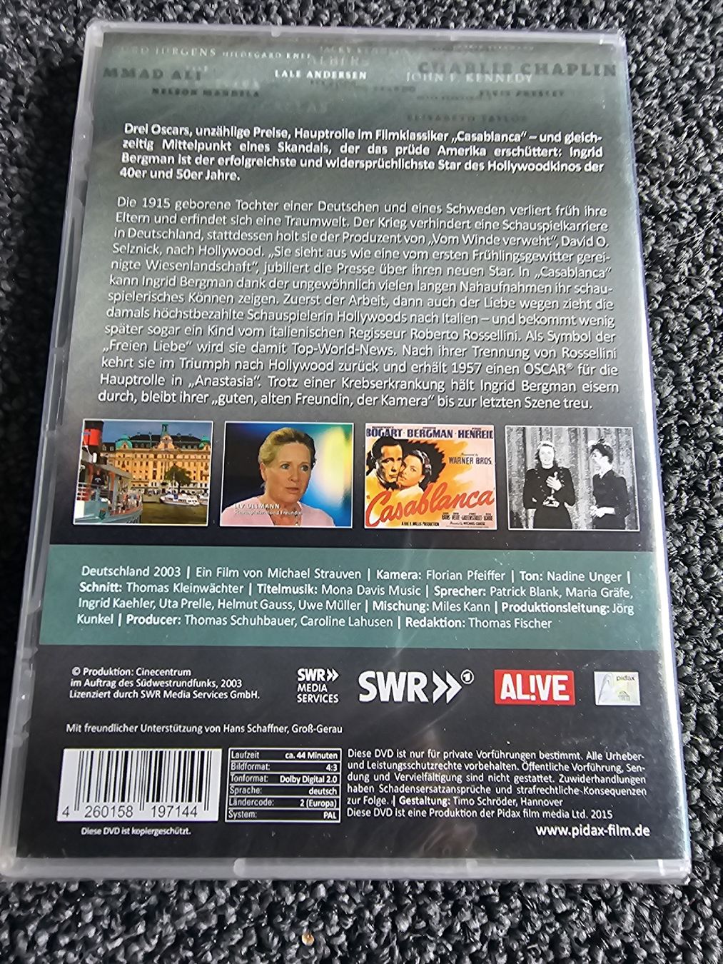 Tutti i DVDs: DVD Legenden Ingrid Bergman Neuvetpackt – Nuovo e nell'imballaggio originale da Ruswil venduto da jan_bxl5 1