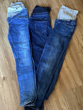 3er Set Umstandshosen L, Top Zustand