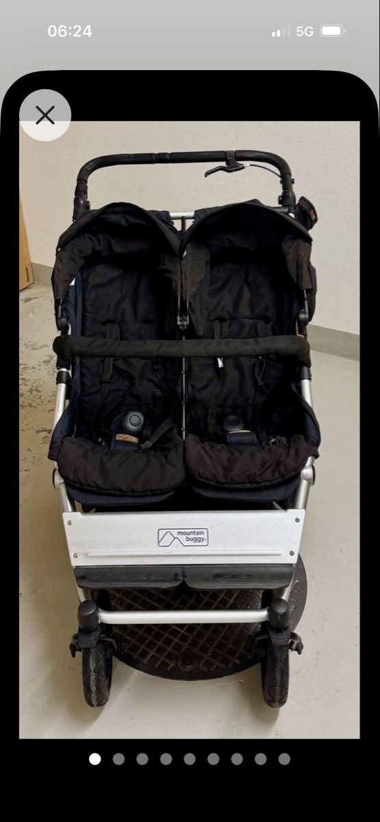 Mountain Buggy Poussette: Mountain Buddy V3 Duet – D'occasion à Adlikon b. Regensdorf par galaxandy
