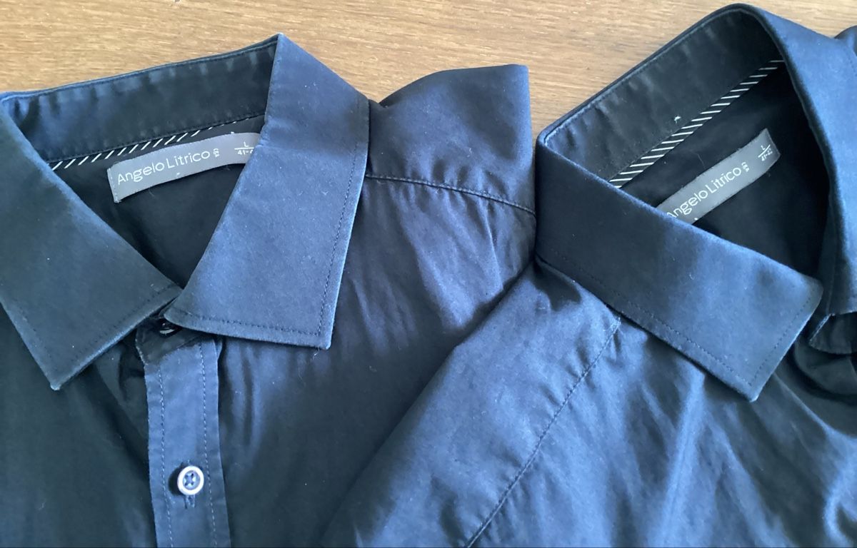 Camicie: 3 Hemden Herren Schwarz – Usato da Buchberg venduto da LA4EEE 1