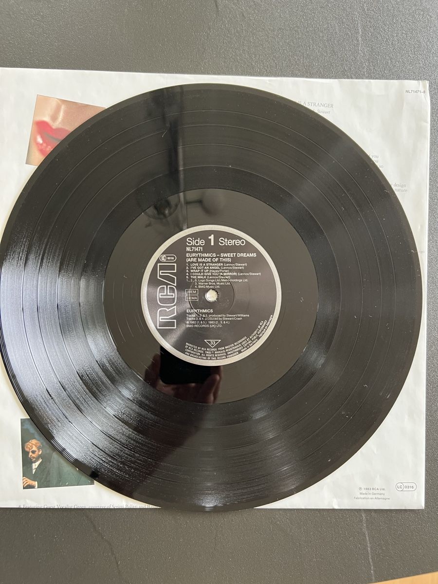 Dischi in vinile: Eurythmics - Sweet Dreams (Vinyl) – Usato da Sulgen venduto da Silar 4
