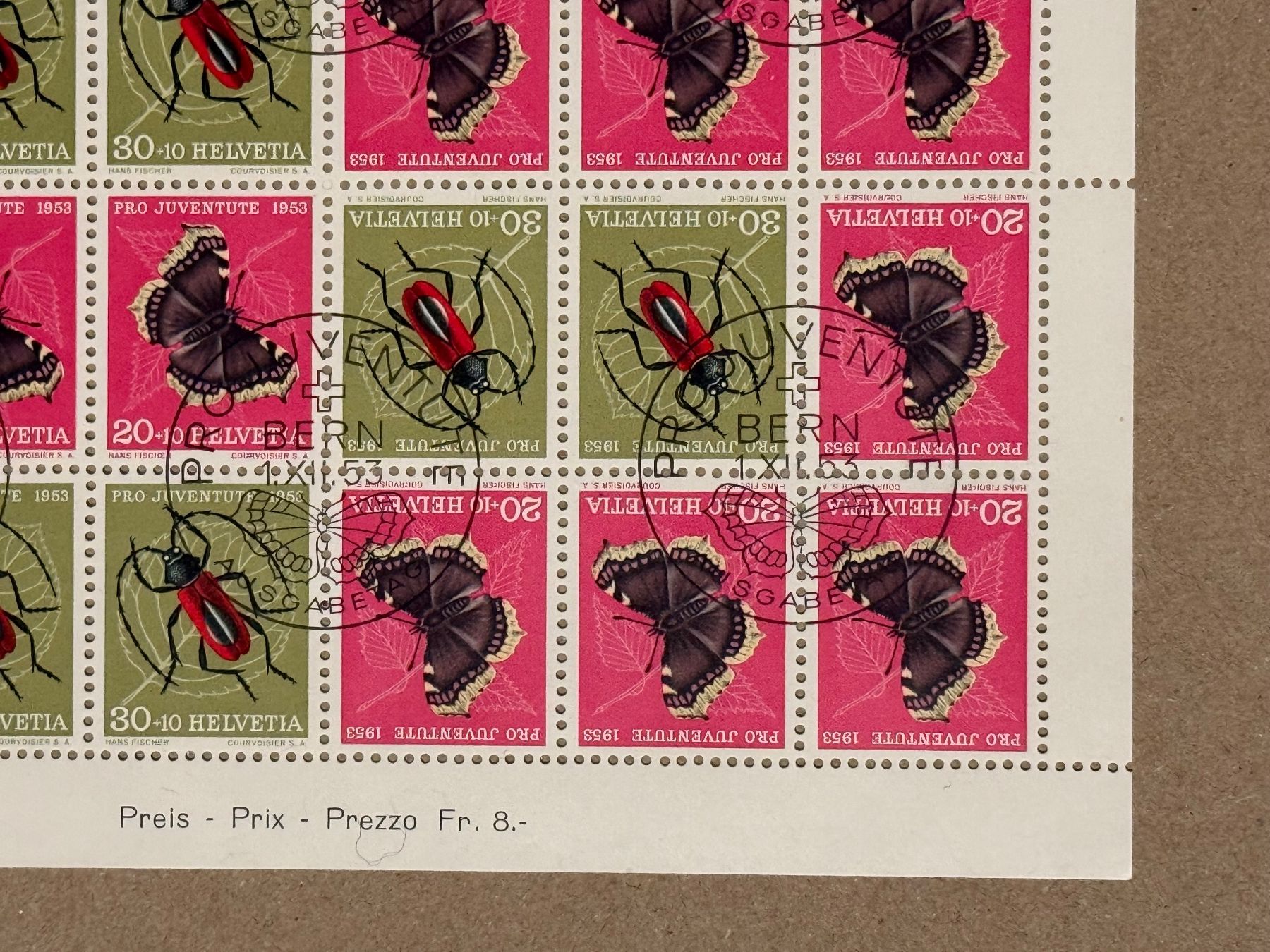 Tutti i francobolli: JOZ41, ET Sonderstempel – Usato da Aarau venduto da hilde47 1