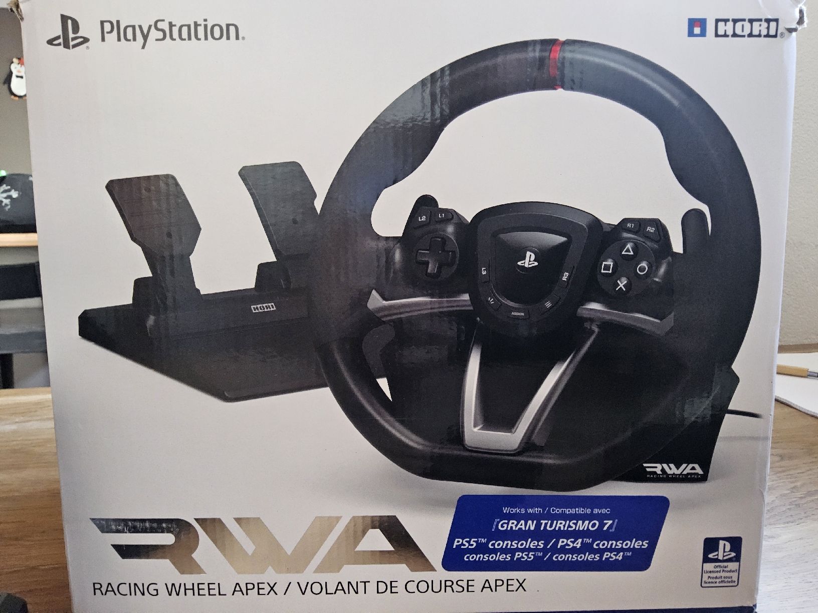 Sony Controller: RWA Racing Wheel Apex – Neu (gemäss Beschreibung) aus Lotzwil von paedu1986