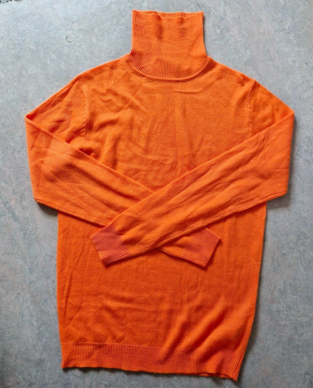 Maglioni & Felpe: PULLOVER COLLUSION ORANGE M L , TOP ZU JACKE BLAZER JEANS – Nuovo (secondo la descrizione) da Elsau venduto da the-colorful-side 1