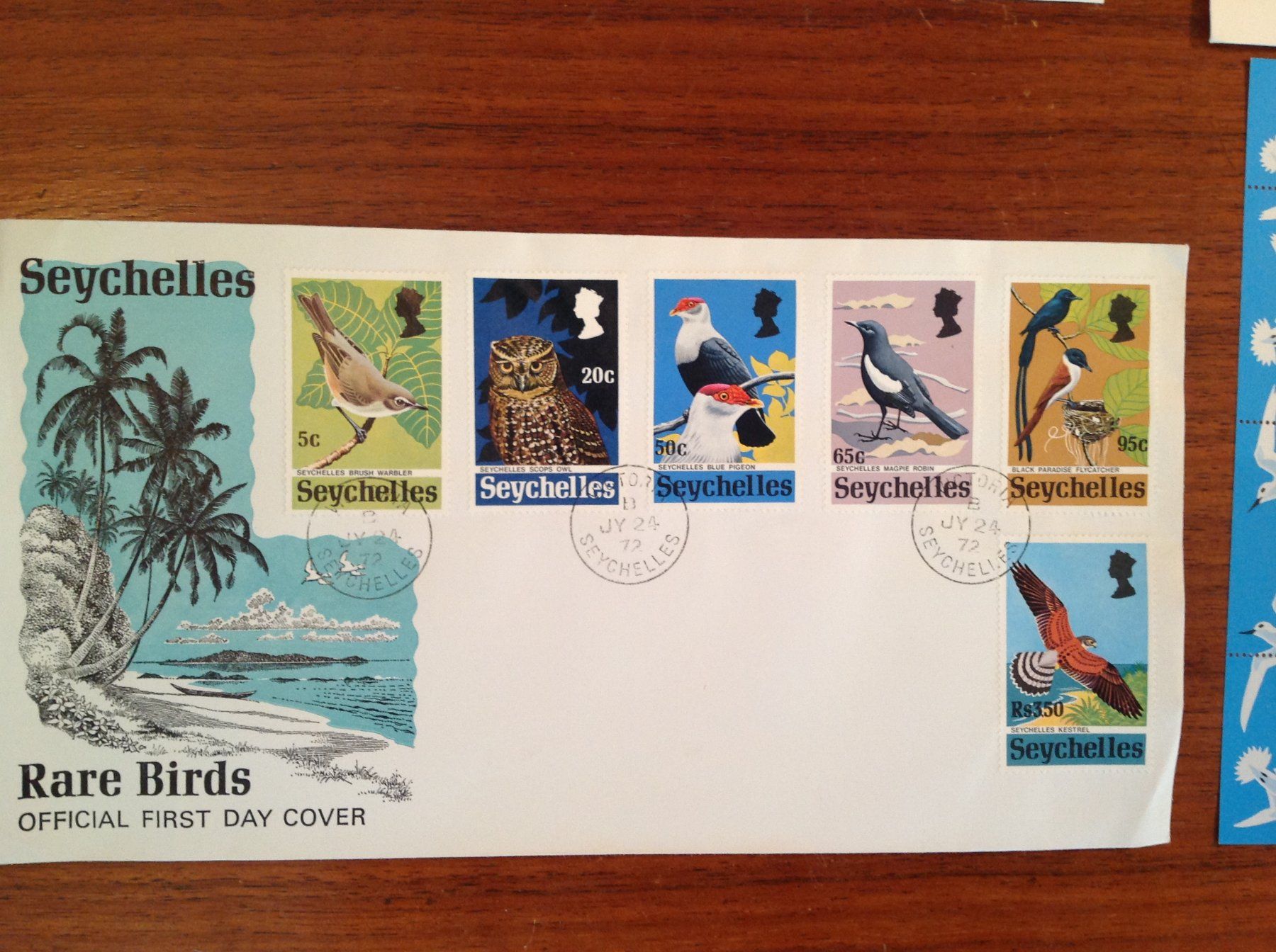 Tutti i francobolli: FDC seychelles - rare Birds – Usato da Vuiteboeuf venduto da broticaire 1