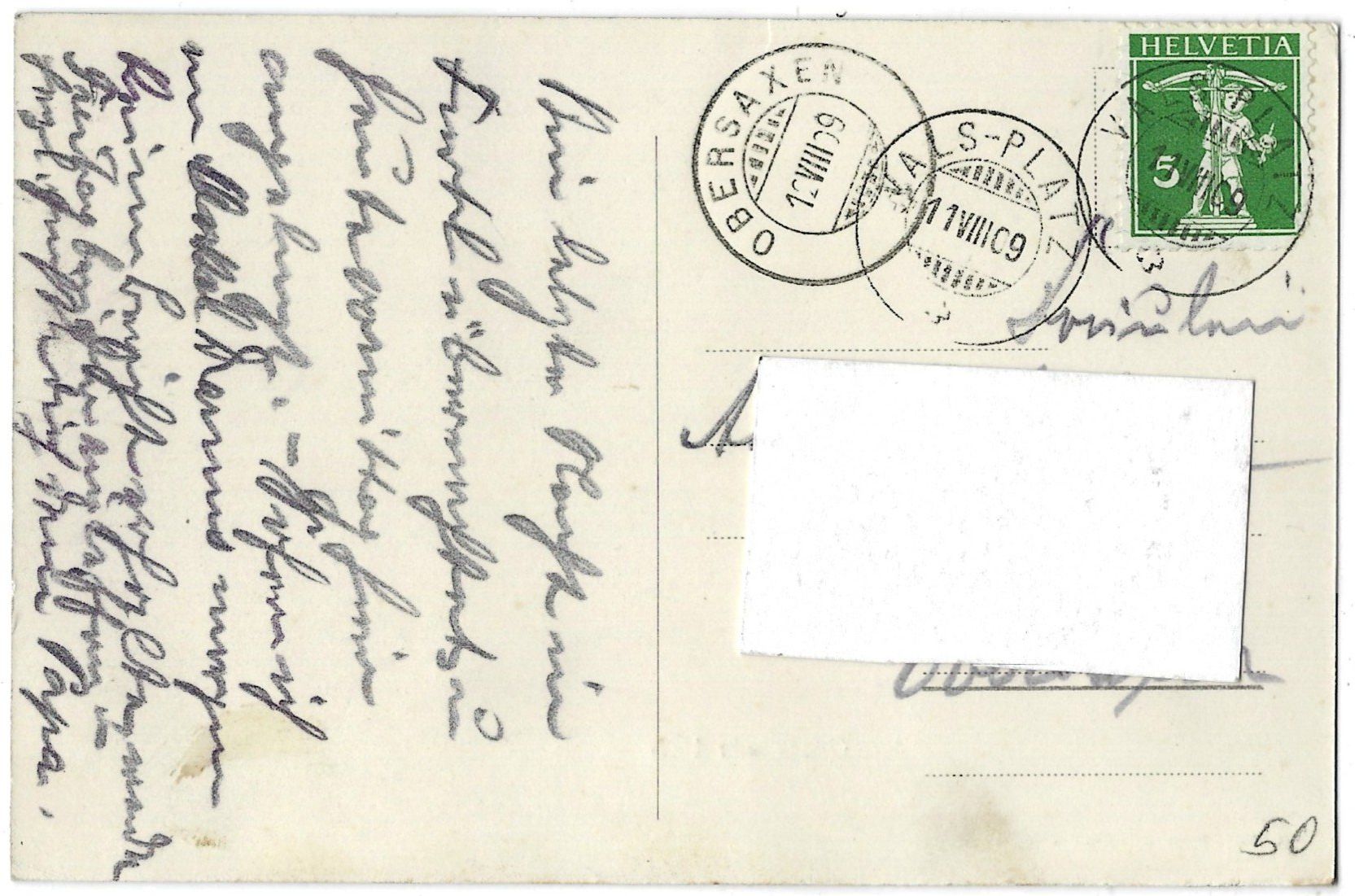 Cartoline postali: Gruss  aus  Vals – Usato da Bütschwil venduto da Jackson1A 1
