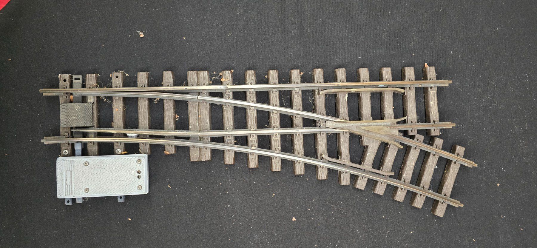 Märklin Modellini di ferrovie: Weichen 3er Set 120cm LGB – Usato da Russikon venduto da Pedro20 1
