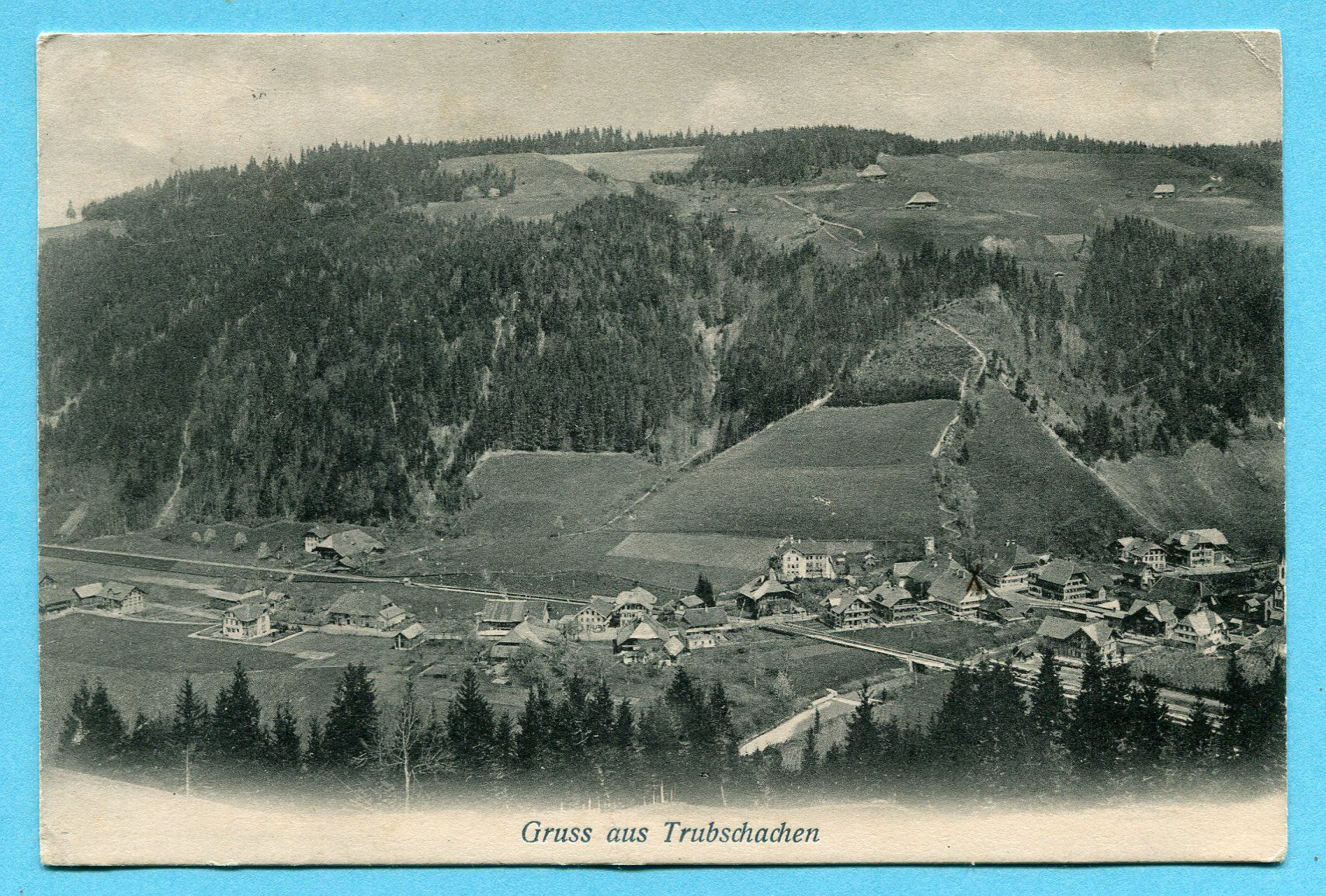 Cartoline postali: Gruss aus Trubschachen 1912 – Usato da Opfikon venduto da Prophila