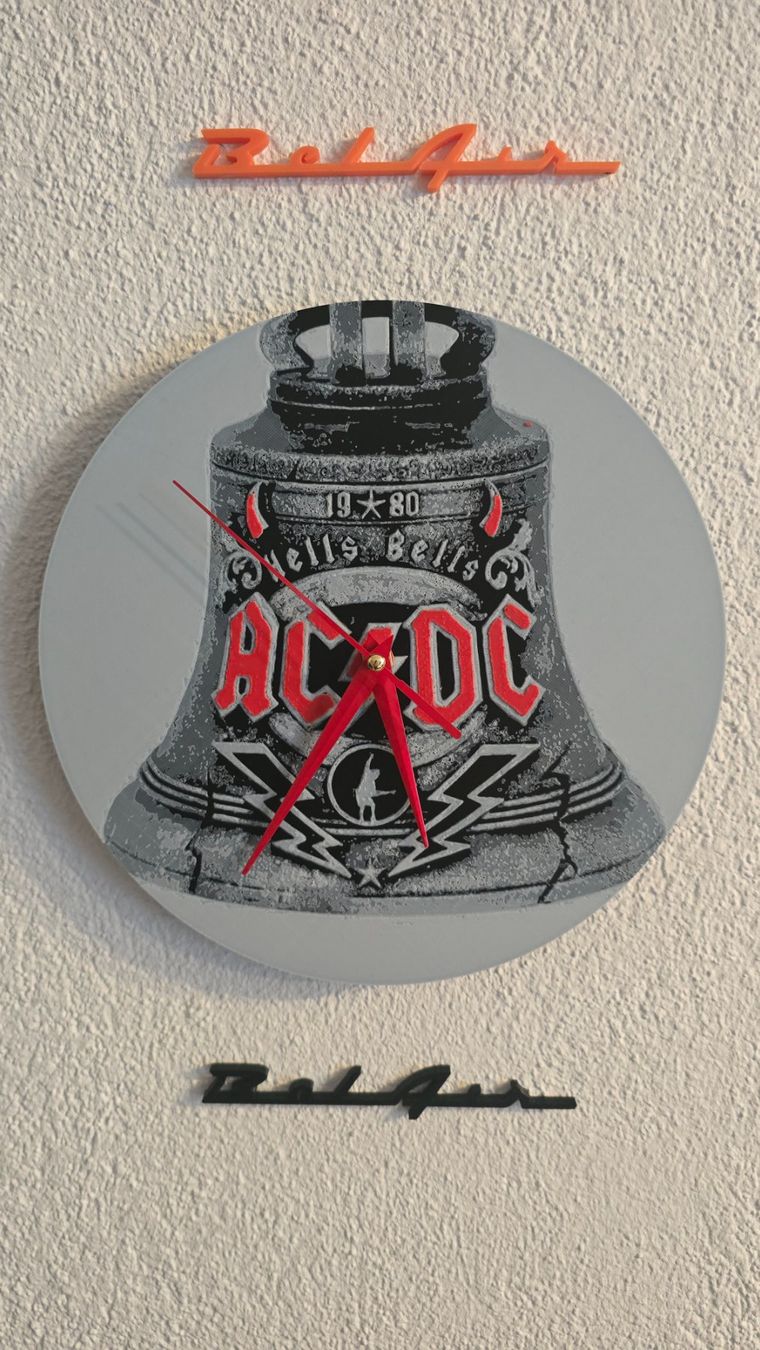 Orologi da terra & Orologi da parete: AC/DC Wanduhr Tischuhr – Nuovo (secondo la descrizione) da Winznau venduto da johny_wayne 1