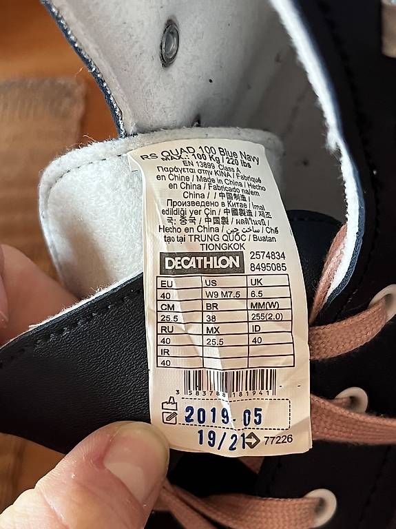 Inline-Skating & Rollschuhe: Rollschuhe Oxelo gr. 40 fast neu – Gebraucht aus Blumenstein von moa_kairi 2