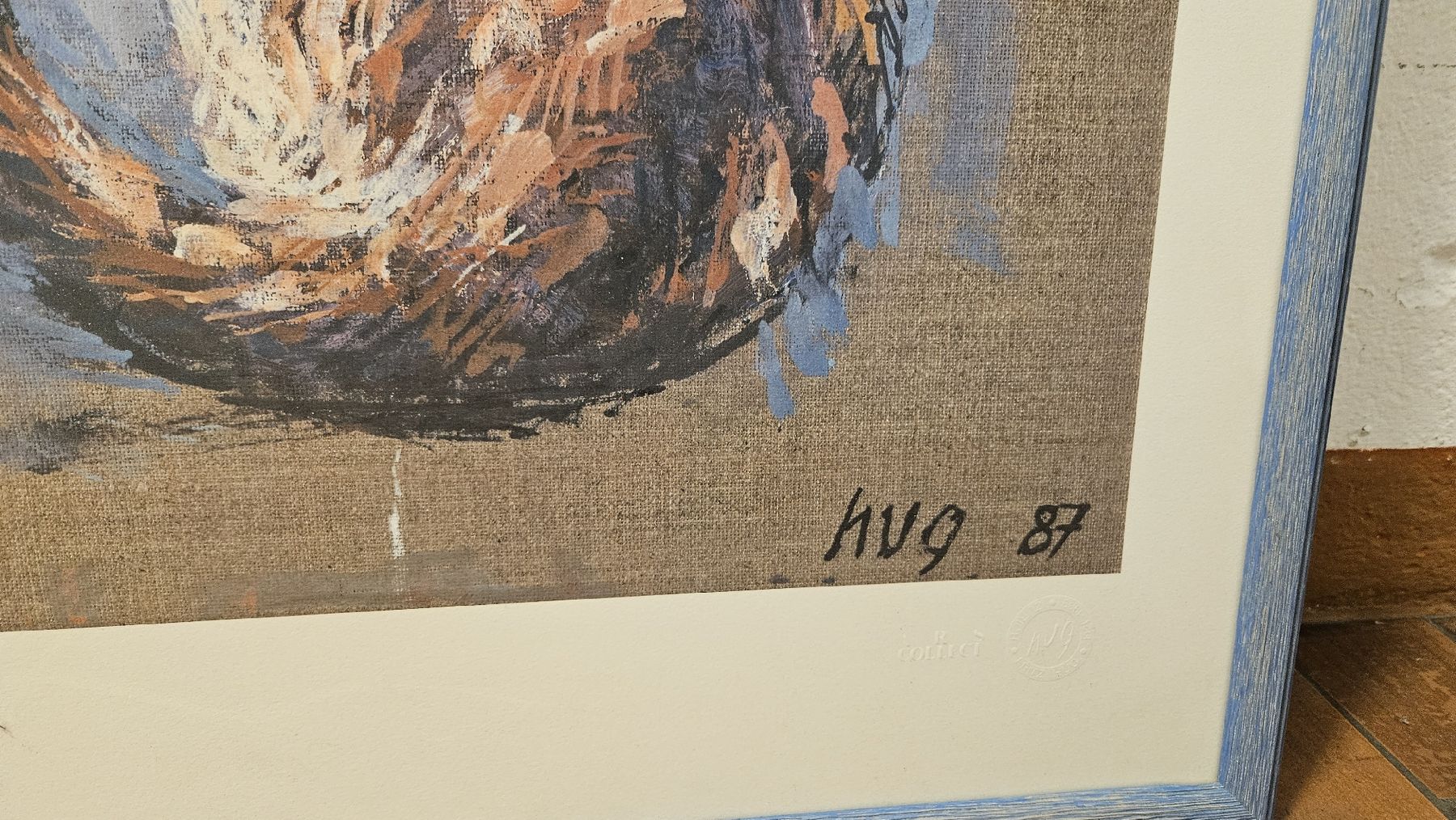 Grafica & Litografie: Fritz Hug "Kätzchen in Blau" – Nuovo (secondo la descrizione) da Dübendorf venduto da nin_kvf9 1